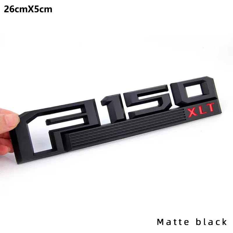 3D F-150 ABS Emblem Sticker for Ford Raptor / F-150 Lariat / XLT | Modified Style Badge
