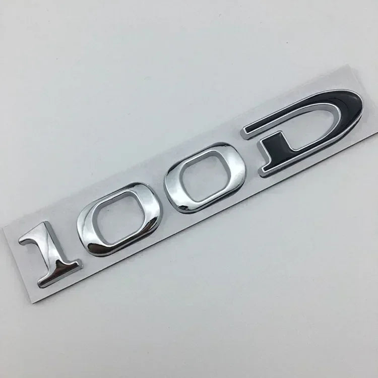 For Tesla MODEL 3 S X Y 75D 85D 90D 100D Rear Boot Trunk Tailgate Emblem Badge Sticker 3D Metal Car Styling Accessories