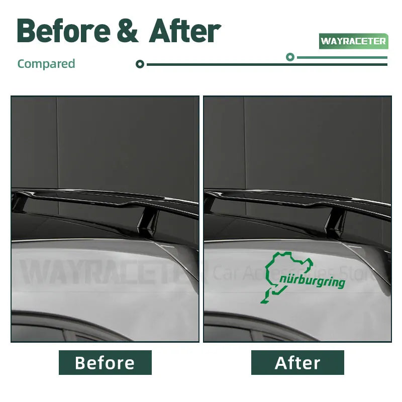 Edition 1 AMG A45 S Nürburgring Reflective Sticker | Wayraceter Window / Trunk Decal