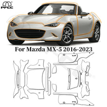 Load image into Gallery viewer, Precut PPF for Mazda MX-5 Miata (2016–2023) | 9-Mil TPU Paint Protection Film Clear Bra