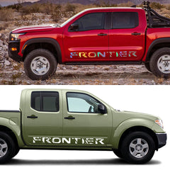 Door Side Stripe Decal for Nissan Frontier D40 / D22 / NP300 | 2-Piece Pickup Truck Vinyl Graphic