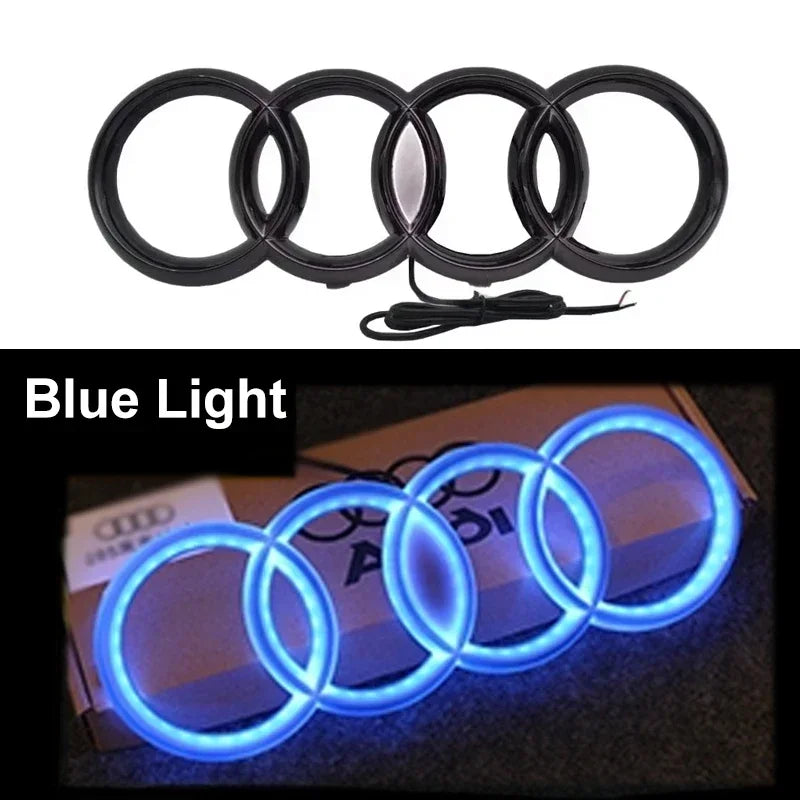 LED Dynamic Streamer Front Grille Emblem for Audi Q7/Q8/S3/A1 | Badge
