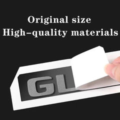 ABS Trunk Letters Logo Emblem Badge Decal for Mercedes-Benz GL-Class / GLS | Sticker