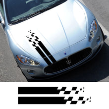 Cargar imagen en el visor de la galería, Hood Engine Racing Sport Decal Sticker for Audi / BMW / Mercedes / Ford | Auto Tuning Vinyl