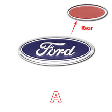 Cargar imagen en el visor de la galería, 5.8cm Aluminum Steering Wheel Emblem Decal for Ford Focus / F-150 / Mondeo | Metal Badge