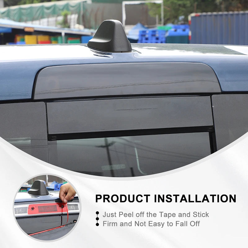 BAWA Car High Brake Light Decoration Cover Frame Trim For Dodge RAM 1500 2010-2017 2018+ Car Protection Accessories