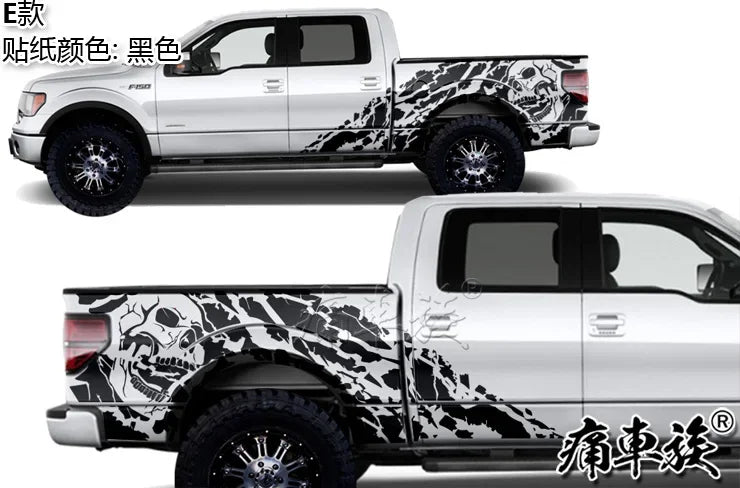Full-Body Appearance Decoration Vinyl Kit for Ford F-150 Raptor | Custom KK Pickup Wrap