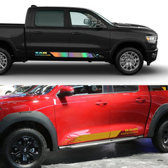 Mountain Expedition Door Side Decal for Dodge RAM 1500 Rebel | 2-Piece Vinyl Truck Graphic