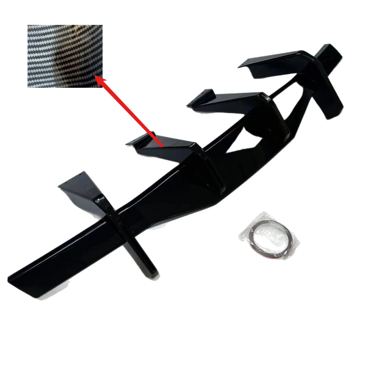 Rear Bumper Lip Diffuser Splitters Body Kit for Chevrolet Corvette C8 (2020–2025) | 5kg