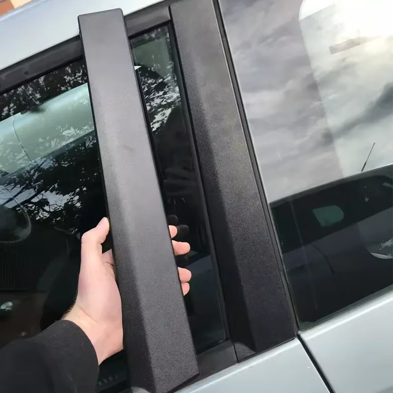 Front Door Moulding B-Pillar Trim For Ford Carnival Fiesta MK6 2001-2008 3 Door Replacement Exterior Parts Decorations B20898AG