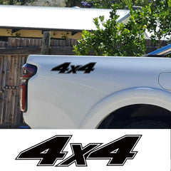 4x4 Door Side & Tailgate Decal for Nissan Navara | 2-Piece Pickup Vinyl Film Cover