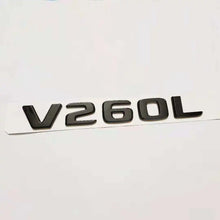 Cargar imagen en el visor de la galería, Trunk Tail Letter Emblem Decal for Mercedes-Benz VS260L / VS560L / VS450L / VS600L | Badge Sticker