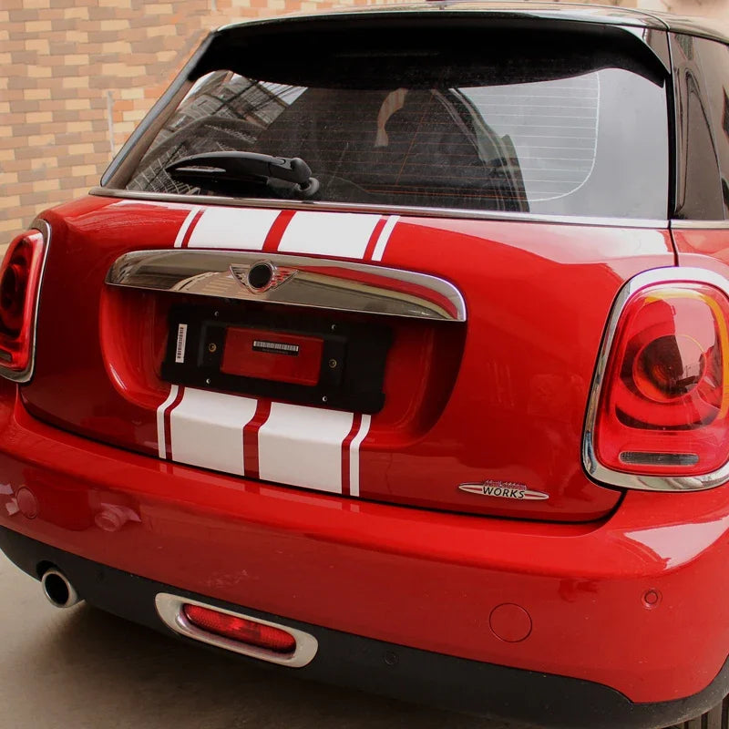 Hood & Rear Door Graphic Decal for Mini Cooper F55 (2015–2016) / F56 (2014–2016) | Vinyl Sticker Kit