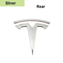 Cargar imagen en el visor de la galería, Zinc Alloy Front Hood Logo Sticker for Tesla Model 3 / Model Y | Auto Body Styling Emblem