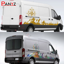 Load image into Gallery viewer, Camper Van / Motorhome Door Graphic Decal for Ford Transit MK6 / MK7 / MK8 | Full-Coverage Vinyl