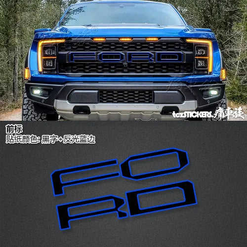 Custom Vinyl Decal Kit for Ford F-150 Raptor 3rd Gen 3.5T (2023) | Special KK Wrap