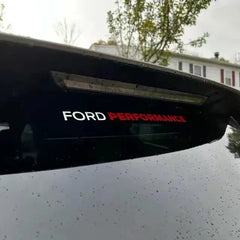 Ford Performance Decal Sticker – Custom Size Vinyl Word Graphic | F-150 Raptor, F-250, F-350, Explorer ST