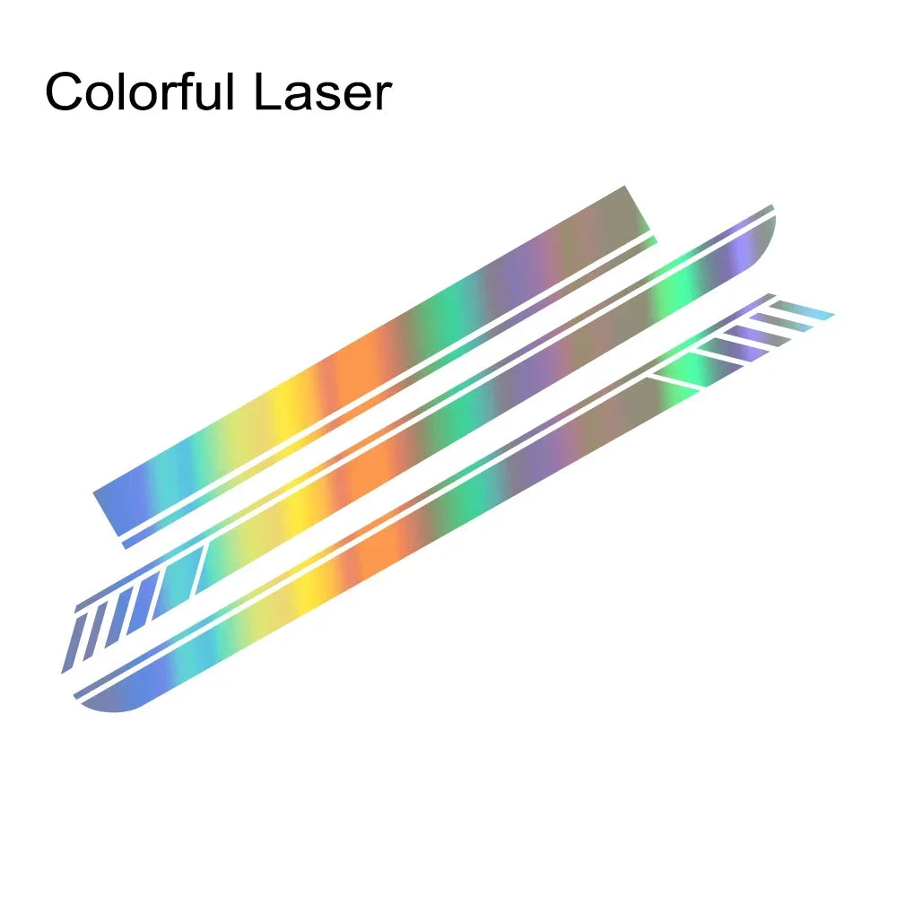 Hood Decal Side Stripes & Skirt Sticker for Mercedes-Benz A-Class A45S W177 | Color Change Vinyl