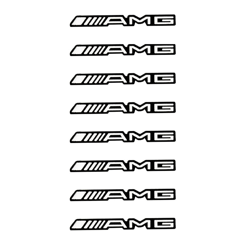 Aluminum AMG Emblem Sticker for Mercedes-Benz W204 / W203 / W211 / W212 / W205 | Car Badge