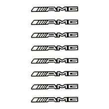 Cargar imagen en el visor de la galería, Aluminum AMG Emblem Sticker for Mercedes-Benz W204 / W203 / W211 / W212 / W205 | Car Badge
