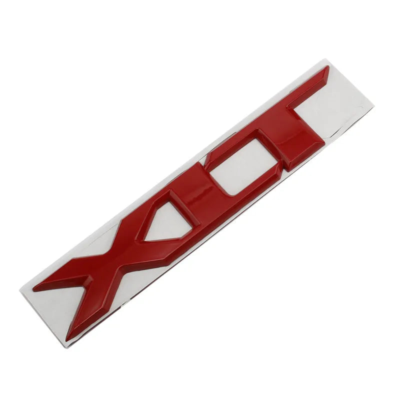 3D Metal XLT Letter Logo Badge Emblem for Ford F-150 / Ranger | Trunk Body Decal Sticker