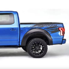 Load image into Gallery viewer, Matte Black Body &amp; Trunk Stripe Decal for Ford F-150 Raptor (2015–2019) | Sport Vinyl Graphics