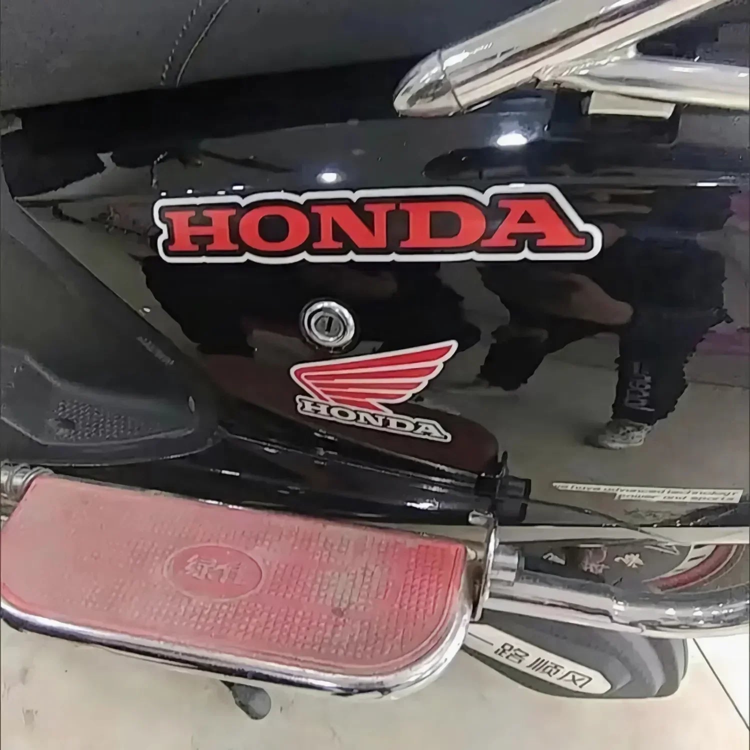 New Motorcycle Side Strip Sticker - Reflective Vinyl Decals for Honda Motorcycle & Car Styling