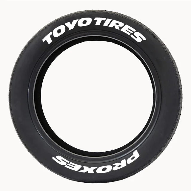3D PVC Waterproof Tire Letter Stickers | OLPAY Car & Motorcycle