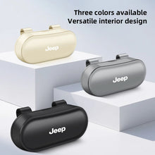 Cargar imagen en el visor de la galería, Sunglasses Storage Box Interior Accessory for Jeep Grand Cherokee / Compass | Black / Grey / Beige