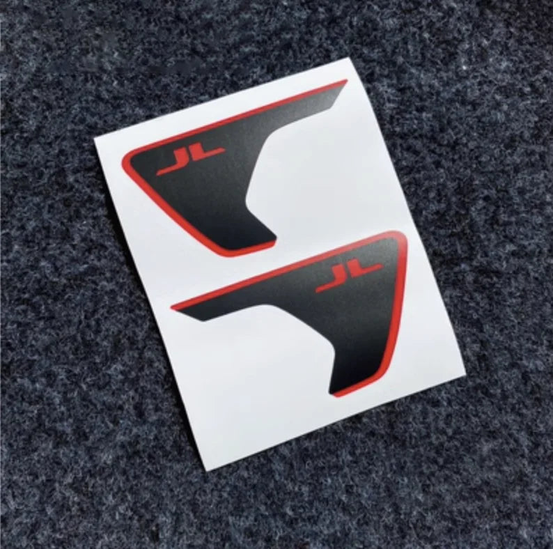 Precut Hood/Fender 4xe Matte Graphics Wrap Overlay | Pair Vinyl Decal