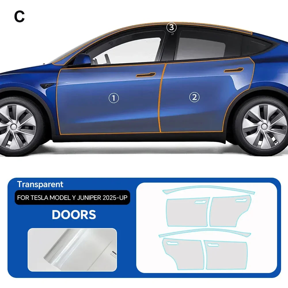 Precut Matte PPF for Tesla Model Y Juniper Performance (2025–2026) | TPU Paint Protection Film