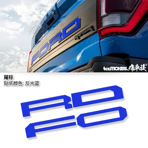 Custom Vinyl Decal Kit for Ford F-150 Raptor 3rd Gen 3.5T (2023) | Special KK Wrap