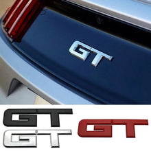Load image into Gallery viewer, 3D Metal Rear Trunk Emblem Badge for Ford Mustang GT | Self-Adhesive Car Sticker