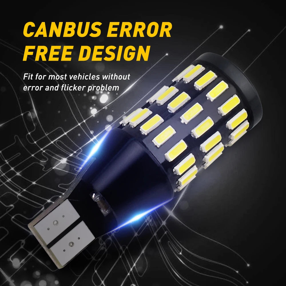 AUXITO W16W T15 921 Canbus LED | 2pc Super Bright Backup Light