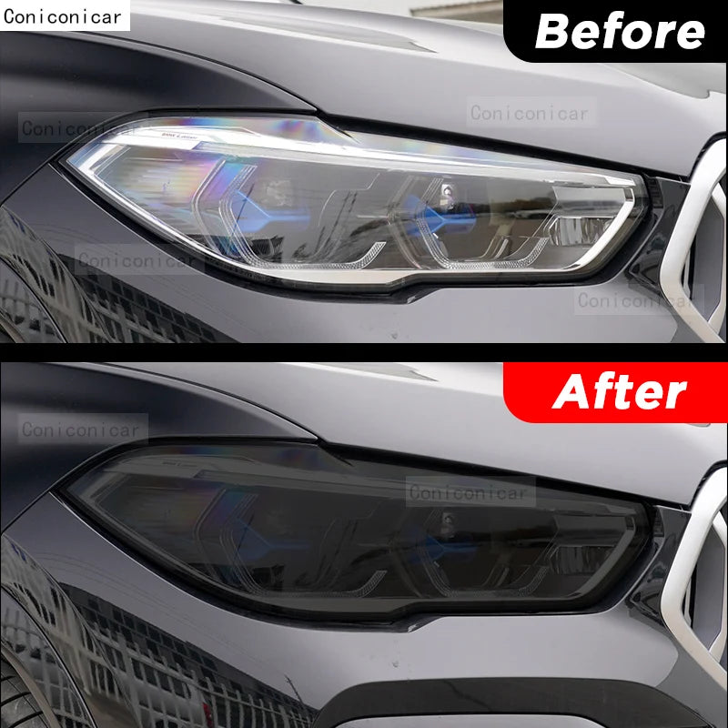 Headlight Anti-Scratch Film for BMW X6 F16 / G06 / X6M F86 / F96 (2015-2022) | Exterior Vinyl