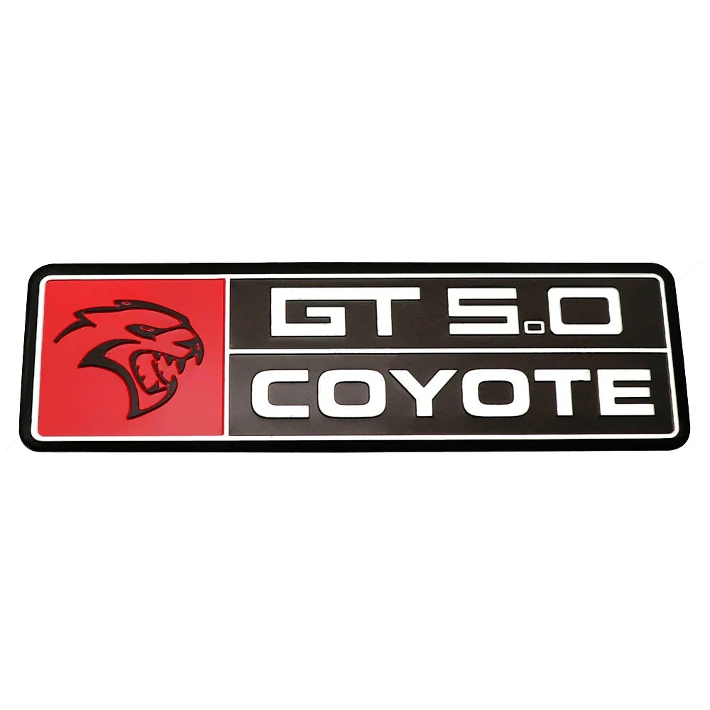 Alloy GT350 / GT500 Logo Trunk & Body Badge | Ford Shelby Mustang Emblem Sticker