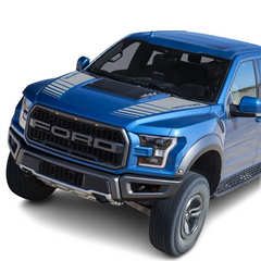 Hood Stripe Decal Kit for Ford F-150 Raptor (2015–2019) | Premium Vinyl Graphics