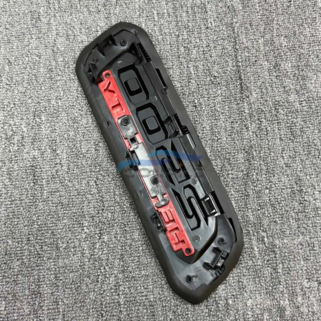 1PC Matte Black Red Fender Hood Emblem Nameplate For 19-24 Dodge Ram 2500 HEAVY DUTY 68362212AB 68362211AB