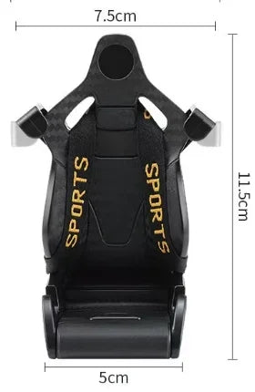 2025 Universal car phone holder creative automotive products racing seats phone holder hot selling fixed holder