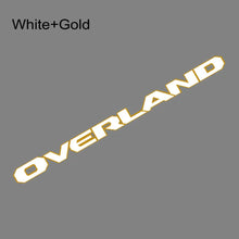 Load image into Gallery viewer, Engine Hood Decal for Jeep Gladiator Overland | Pickup Truck Vinyl Sticker Graphic