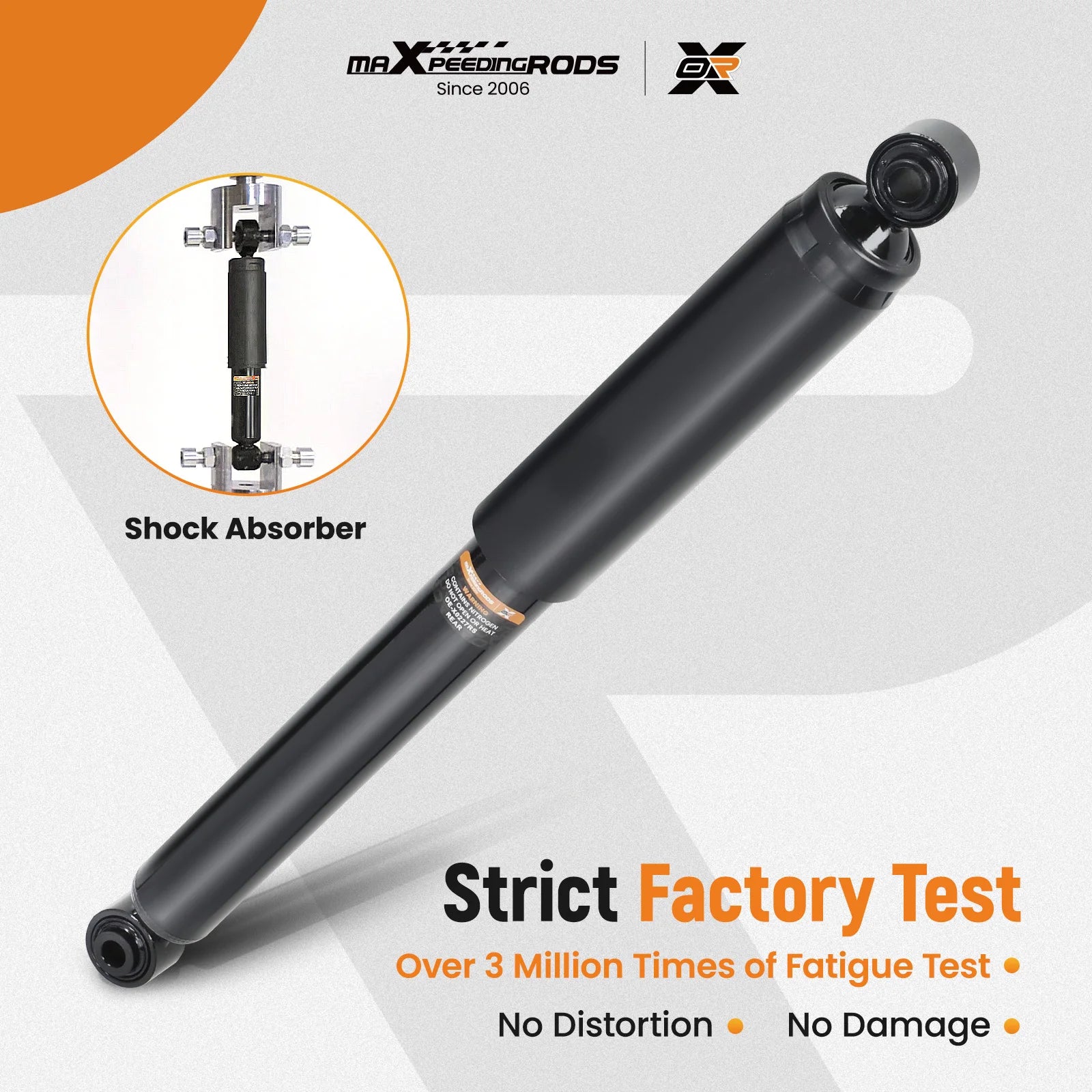 Rear Shock Absorber for Silverado 1500/GMC Sierra (2007–2024) | 2pc