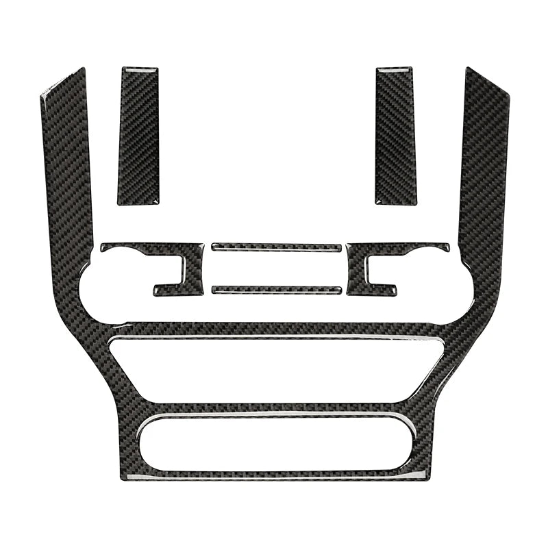 Carbon Fiber GPS Navigation Trim Frame for Ford Mustang GT (2015-2021) | Interior Vinyl Decal