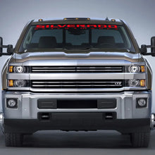 Load image into Gallery viewer, Front Windshield Decal for Chevrolet Silverado 1500 / 2500 / Z71 | Custom Vinyl Graphic