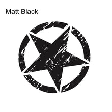 Load image into Gallery viewer, Hood &amp; Door Star Decal for Jeep Cherokee / Patriot / Compass / Wrangler JK/JL/TJ/YJ | Vinyl Sticker