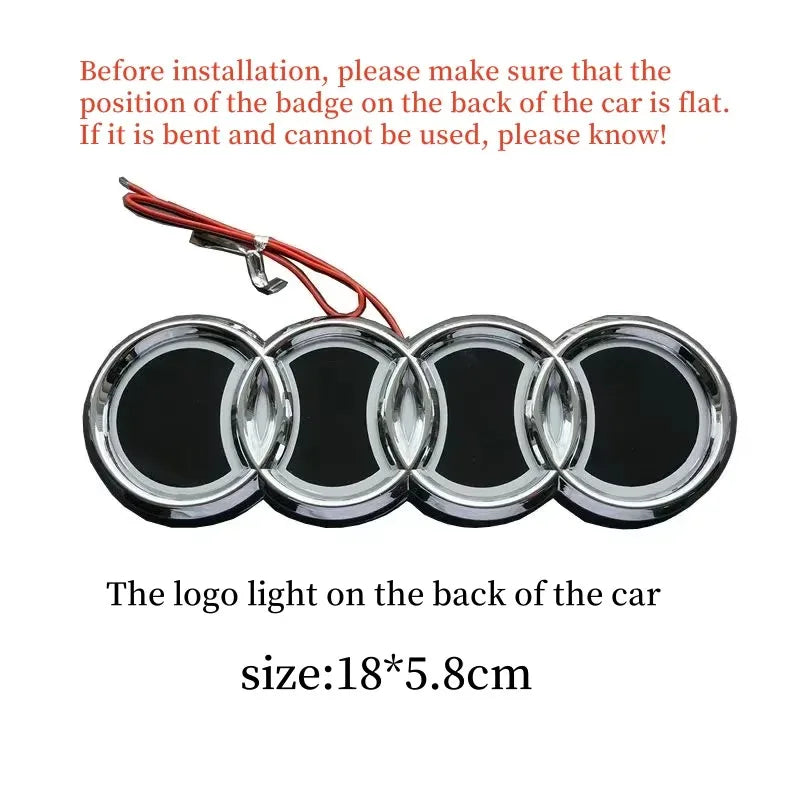 5D LED Welcome Light Retrofit for Audi Q3/A3/Q5/TT/A5/A8 | 18cm