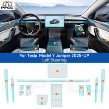 Cargar imagen en el visor de la galería, Precut PPF for Tesla Model Y Juniper (2025–2026) | TPU Headlight, Mirror, Pillar &amp; Bumper Protection