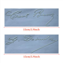 Load image into Gallery viewer, 15cm Carl Benz &amp; Daimler Vintage Metal Auto Emblem Decal for Mercedes-Benz | 2-Piece Set