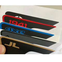 Precut Hood/Fender 4xe Matte Graphics Wrap Overlay | Pair Vinyl Decal