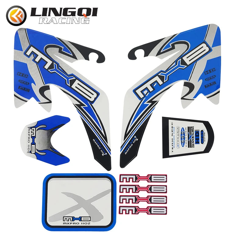 Graphic Kit for Honda CRF 50cc Dirt Bike Pit Bike Racing