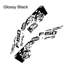 Cargar imagen en el visor de la galería, Ford F-150 Raptor Body Side Graphic Kit – Splash Grunge Vinyl Decal Set (3 Pcs) | 12 Finishes